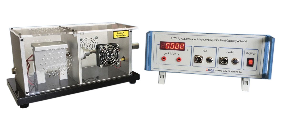LETI-12 Apparatus of Measuring Specific Heat Capacity of Metal