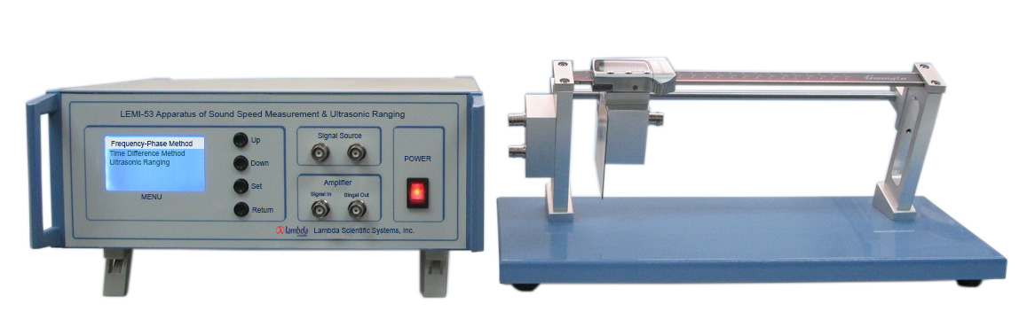 LEMI-53 Apparatus of Sound Speed Measurement & Ultrasonic Ranging