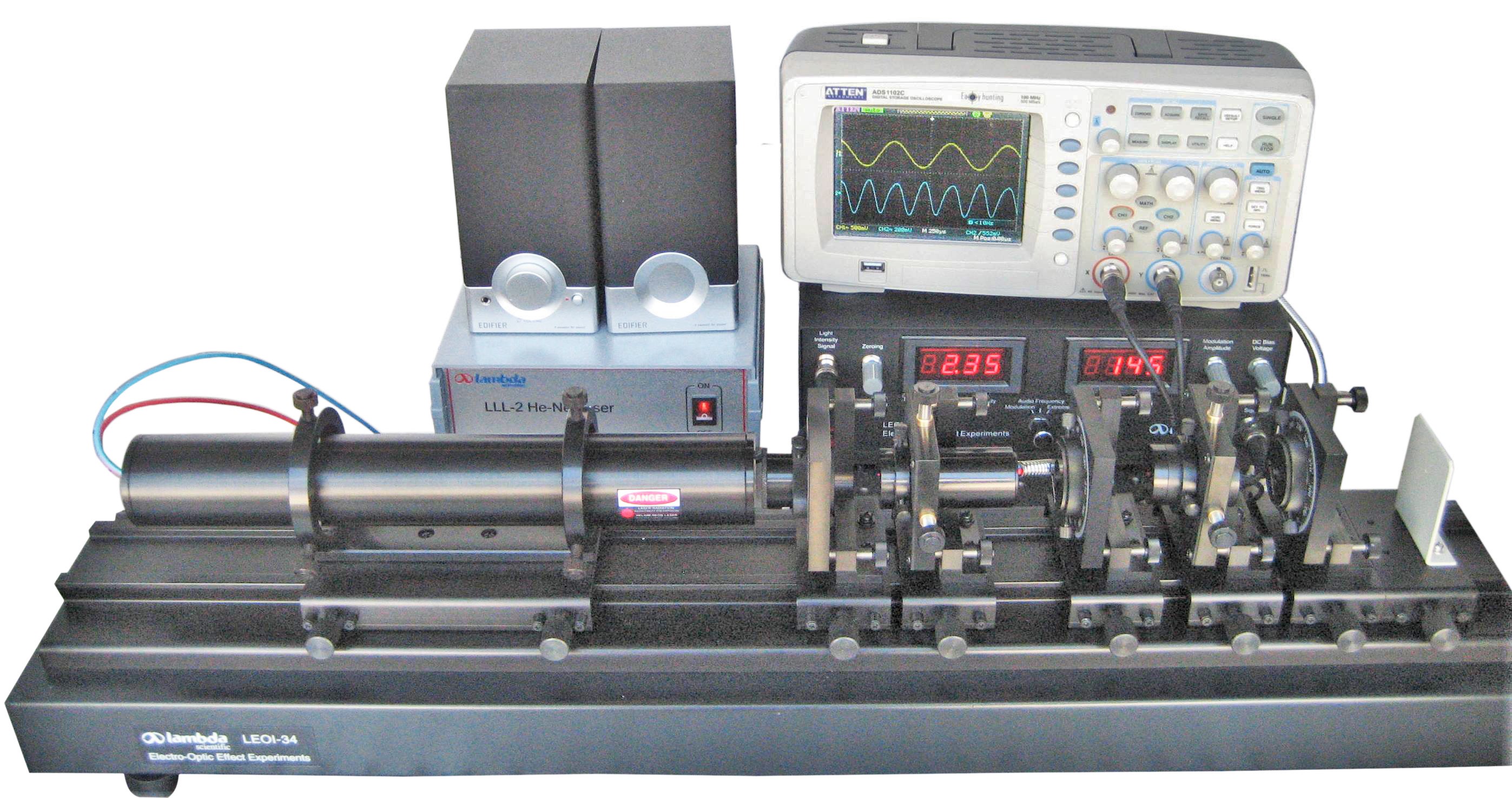 LEOI-34 Experimental System for Electro-Optic Modulation