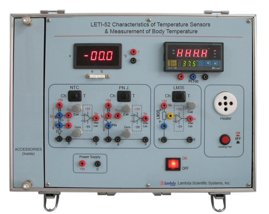 LETI-52 Characteristics of Temperature Sensors & Measurement of Body Temperature